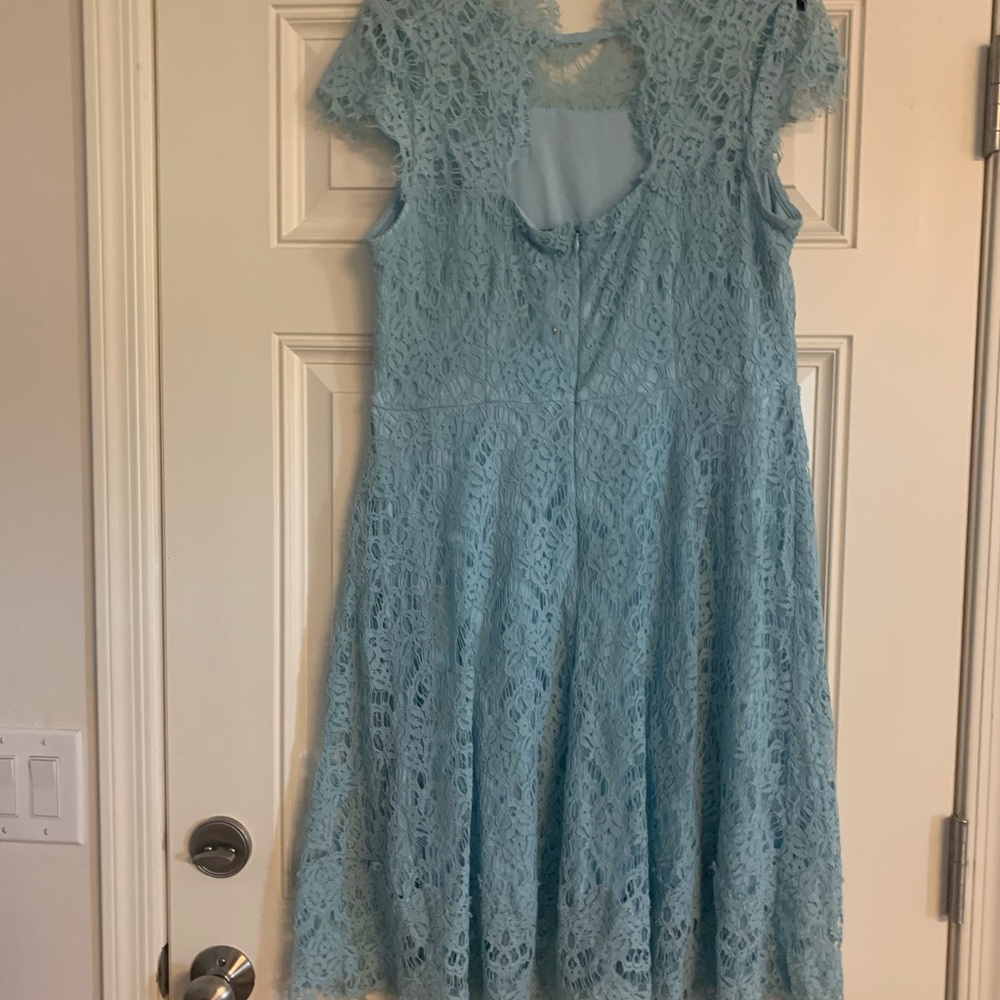 Blue lace Dress